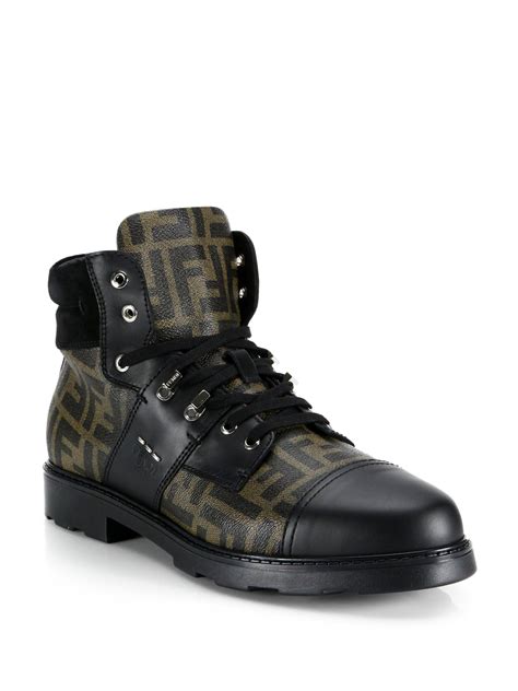 fendi boots ff|fendi trekking boots.